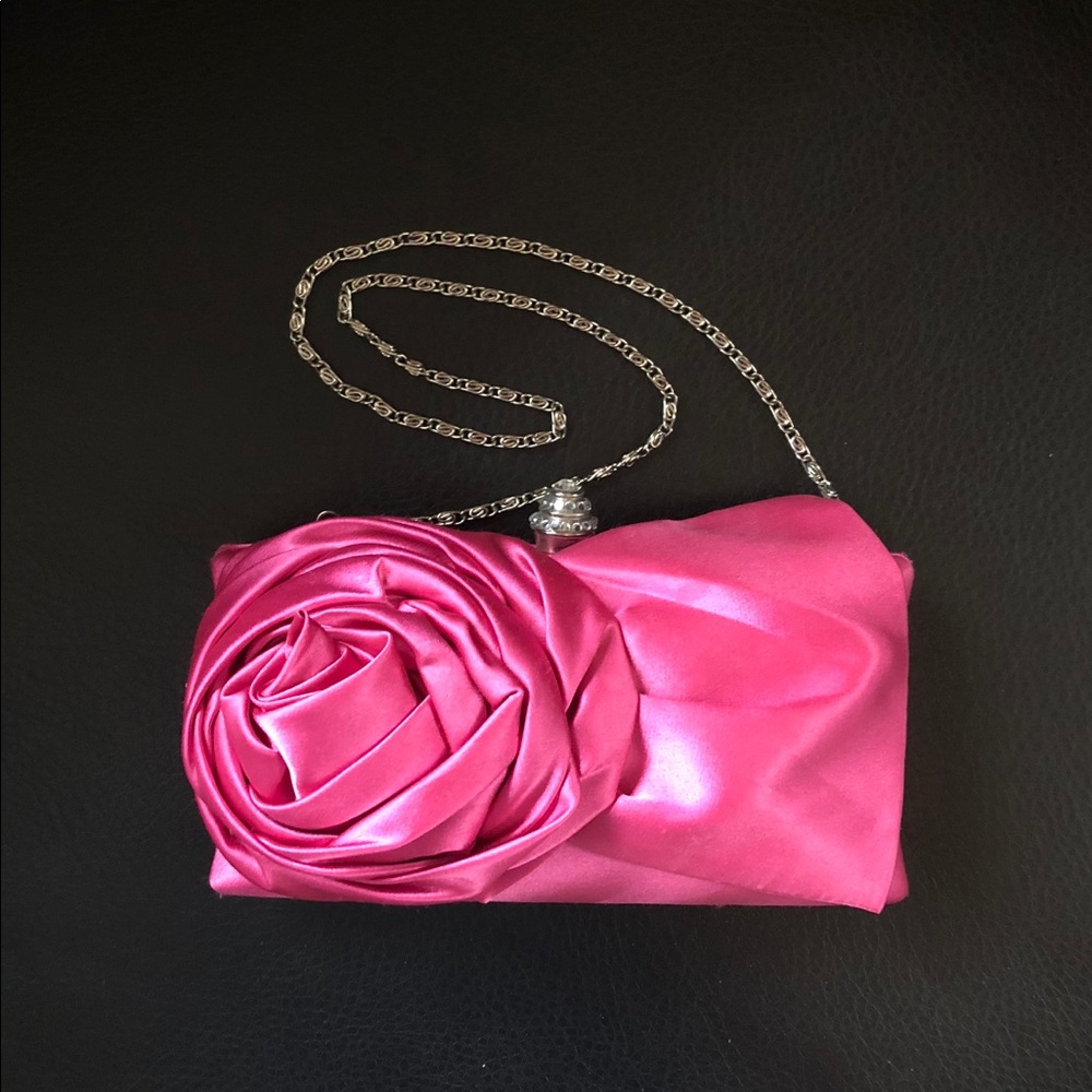 Pretty Hot Pink Evening Bag
